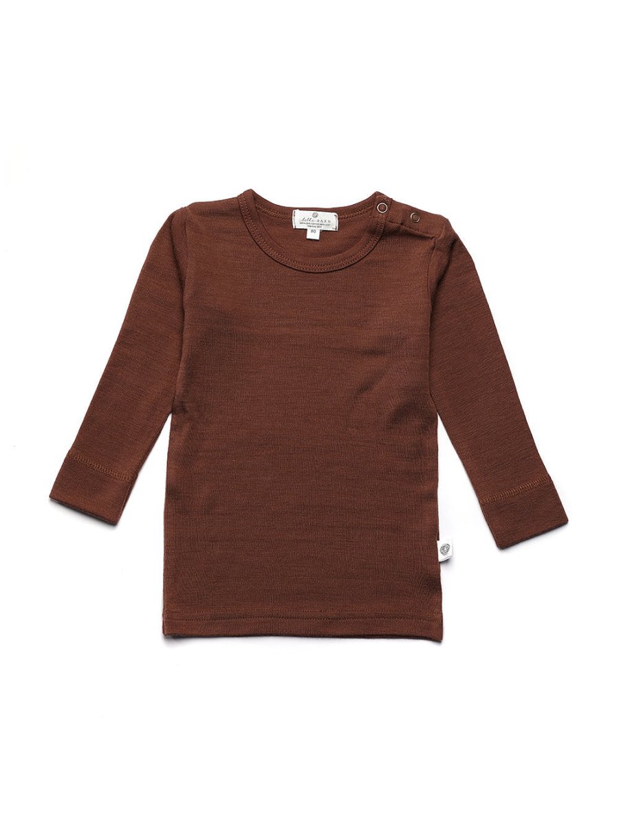 Wool Baby & Children's Sweater - Merino Wool - Cinnamon - Tiny Tugz™