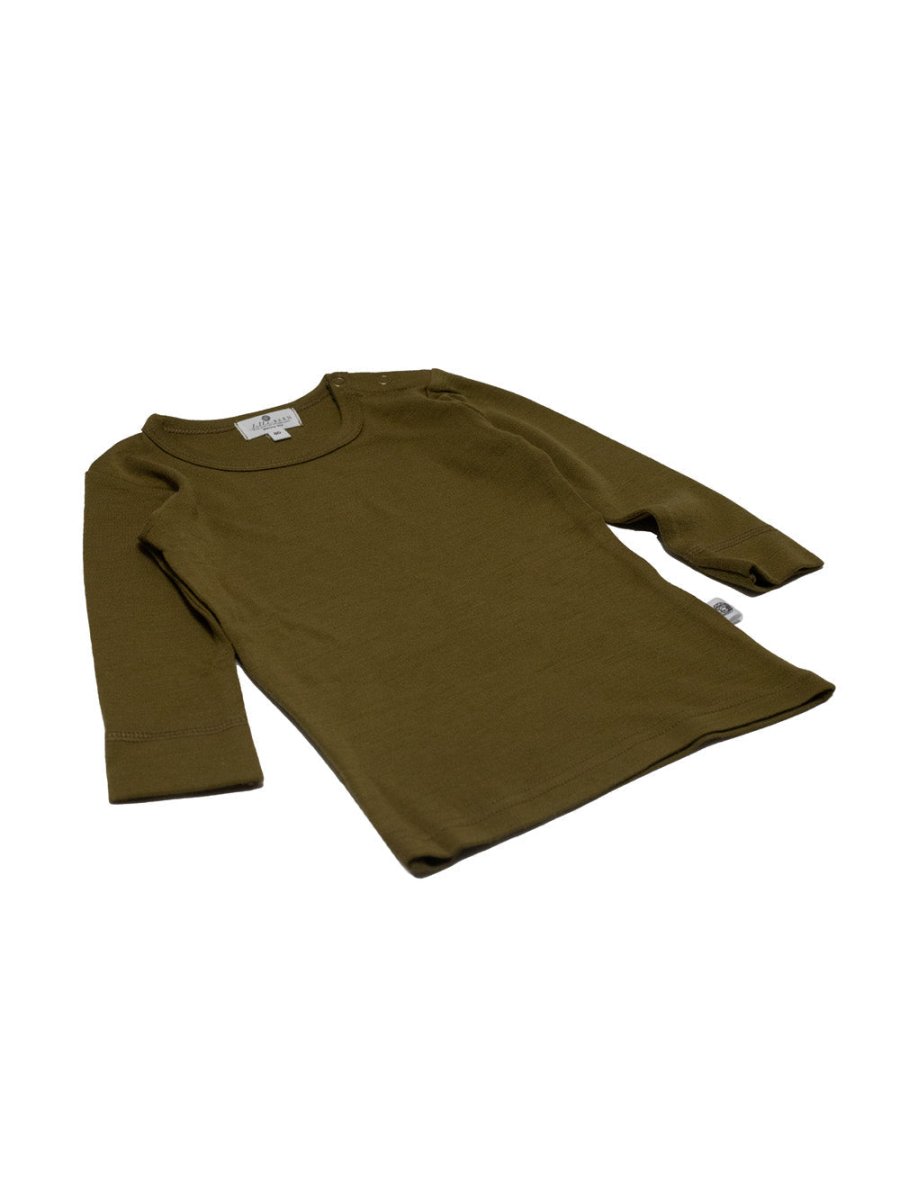 Wool Baby & Children's Sweater - Merino Wool - Fir Green - Tiny Tugz™