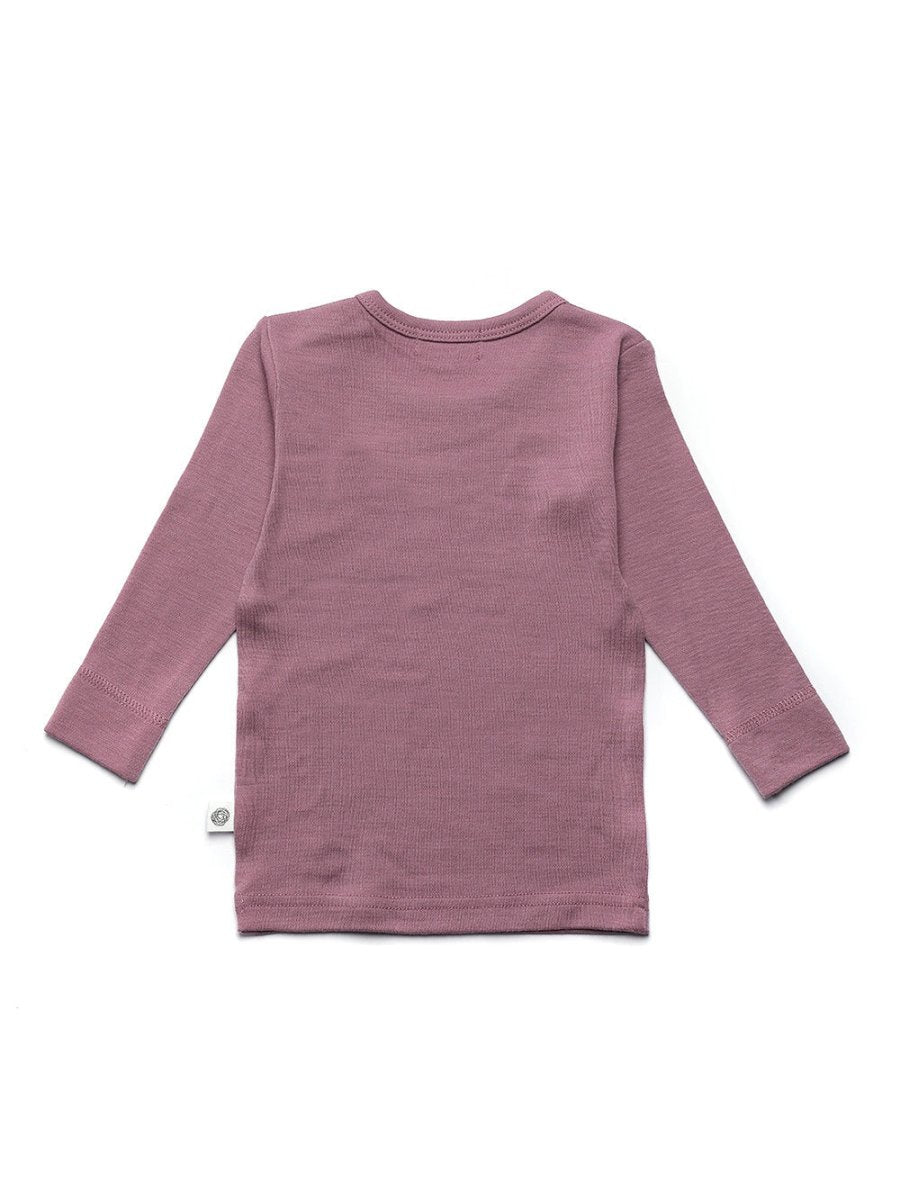 Wool Baby & Children's Sweater - Merino Wool - Grape Shake - Tiny Tugz™