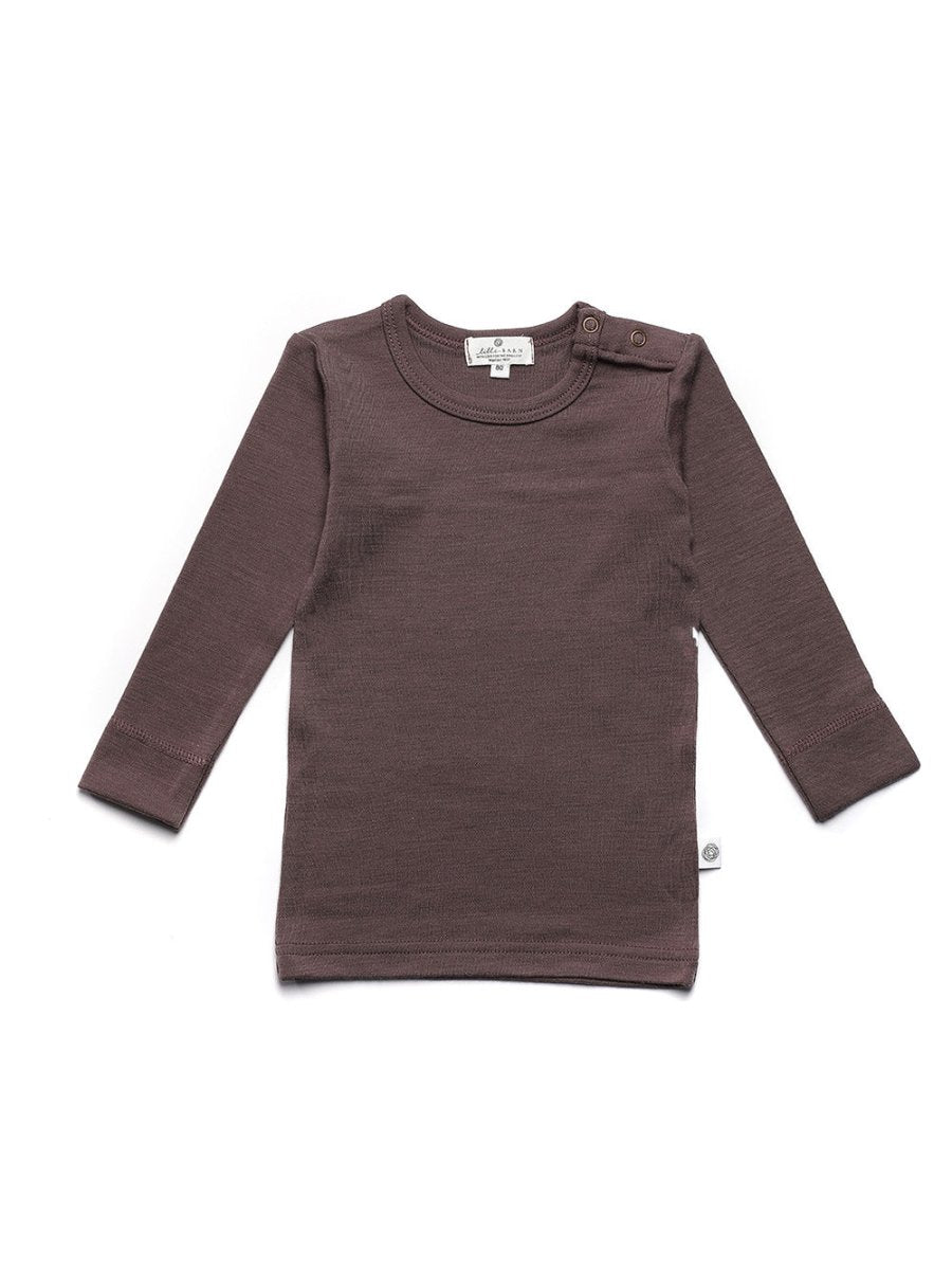 Wool Baby & Children's Sweater - Merino Wool - Peppercorn - Tiny Tugz™