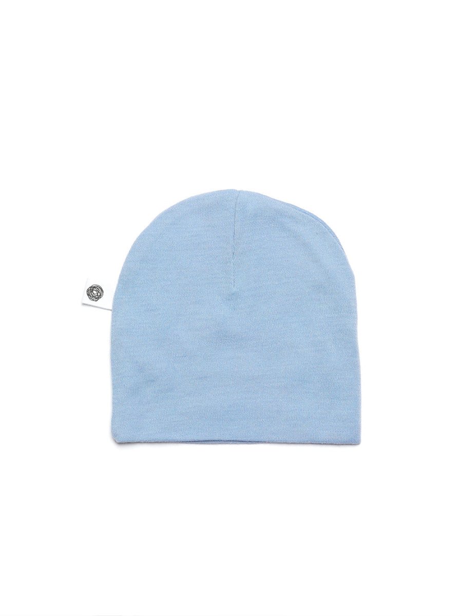 Wool Baby Hat - Merino Wool - Blue Fog - Tiny Tugz™