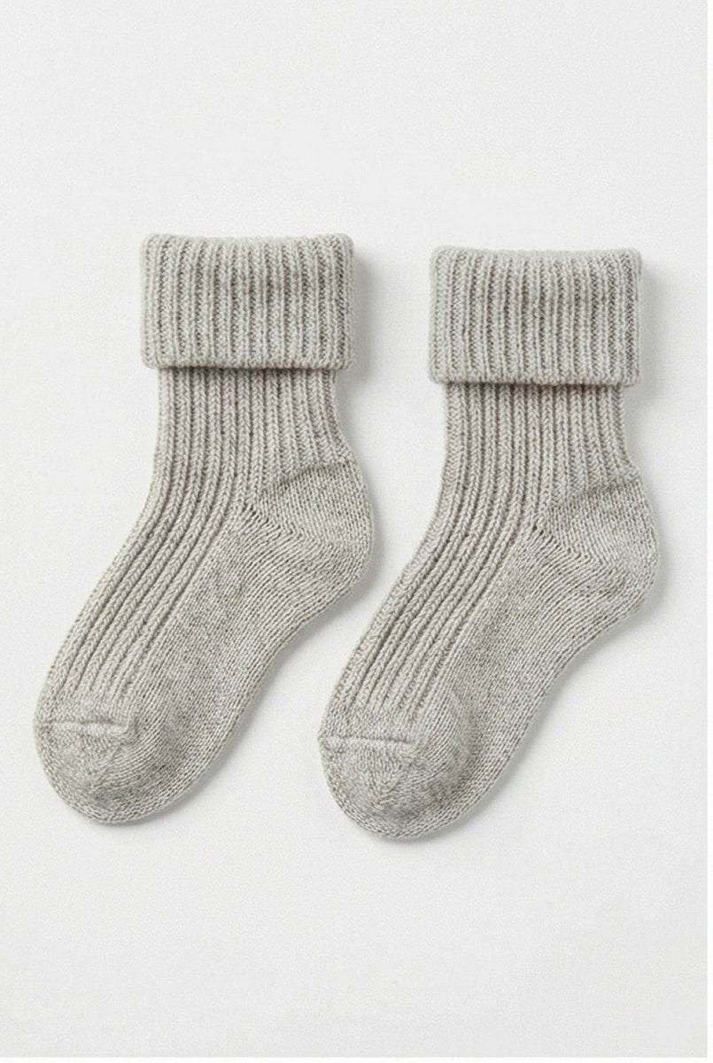 Wool Baby Socks - Garlic - Tiny Tugz™