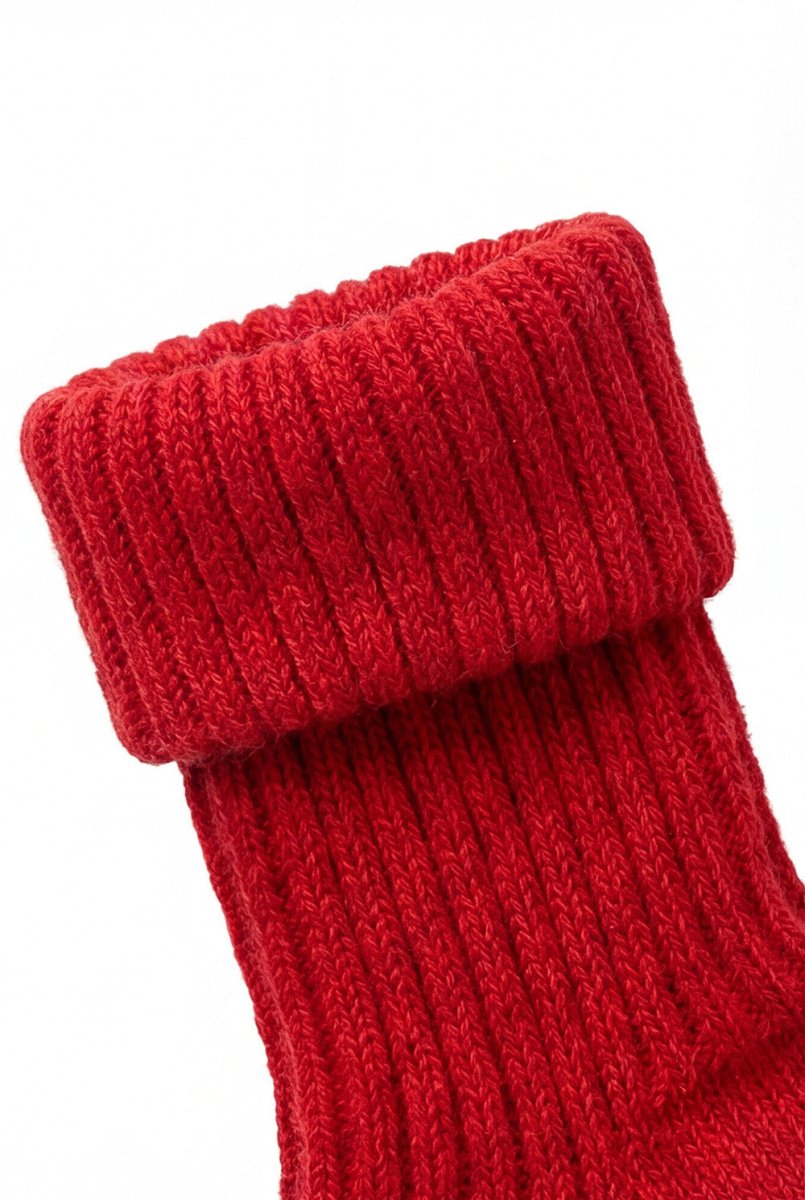 Wool Baby Socks - Lava - Tiny Tugz™