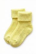 Wool Baby Socks - Lemonade - Tiny Tugz™
