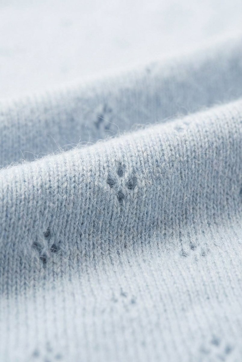 Wool Baby/Children's Blanket / Swaddle Blanket - Pointelle Knit - Merino Wool - Georgia - Tiny Tugz™