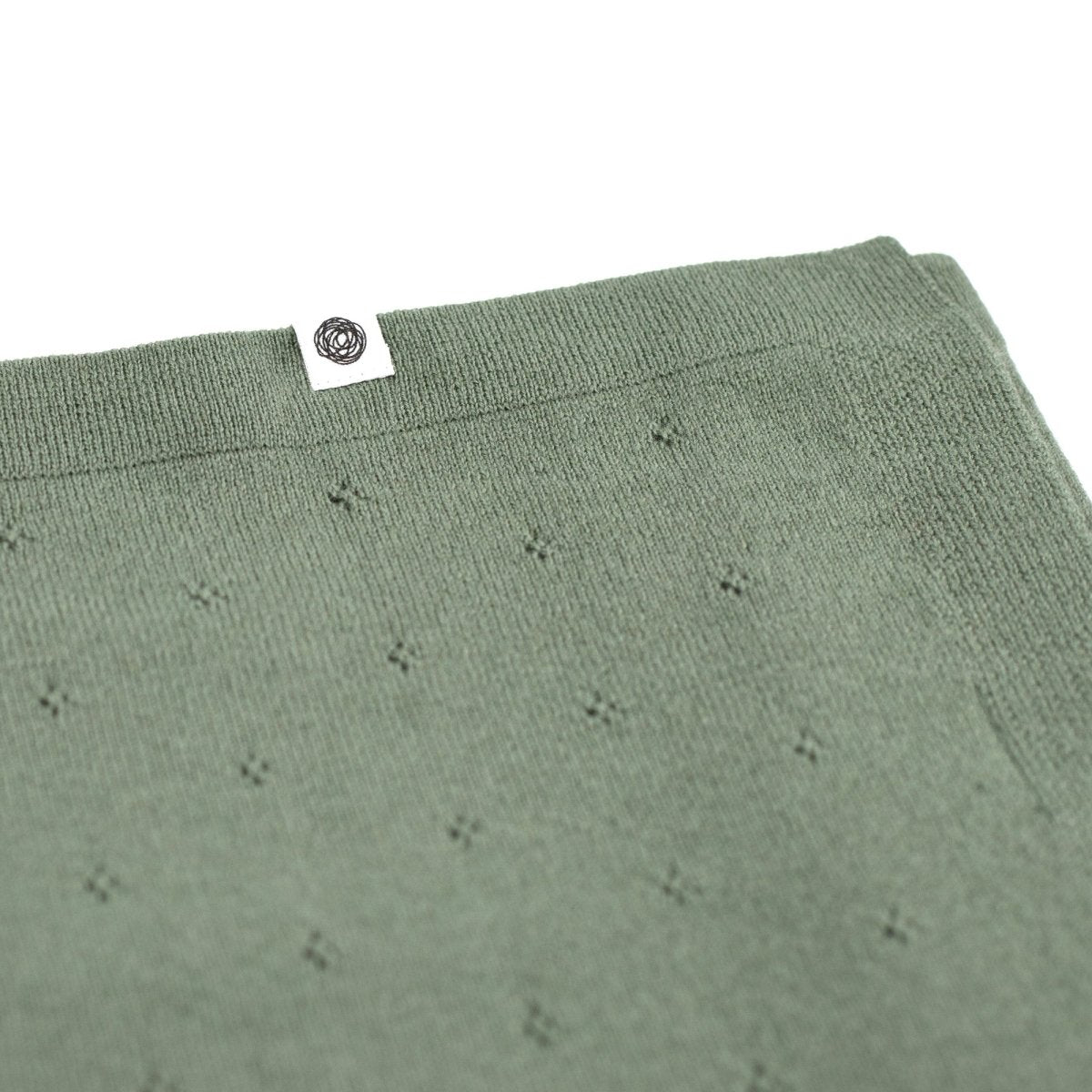 Wool Baby/Children's Blanket / Swaddle Blanket - Pointelle Knit - Merino Wool - Harper - Tiny Tugz™