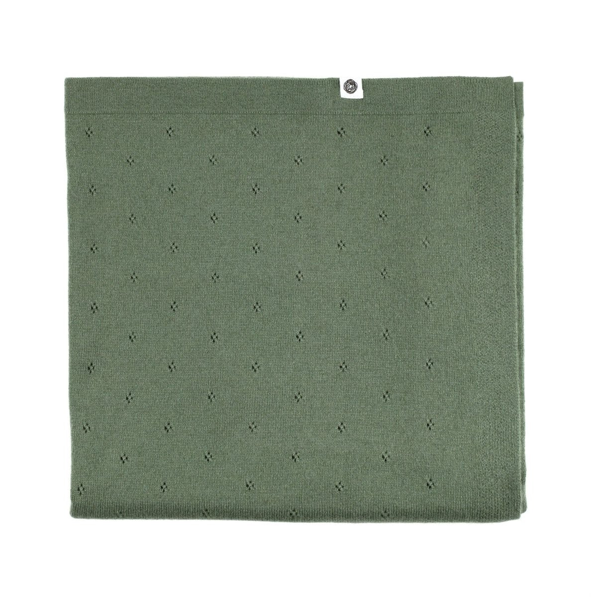 Wool Baby/Children's Blanket / Swaddle Blanket - Pointelle Knit - Merino Wool - Harper - Tiny Tugz™