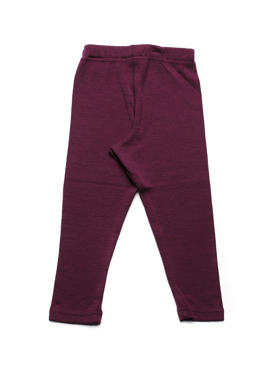 Wool Children's Pants - Merino Wool - Fig - Tiny Tugz™