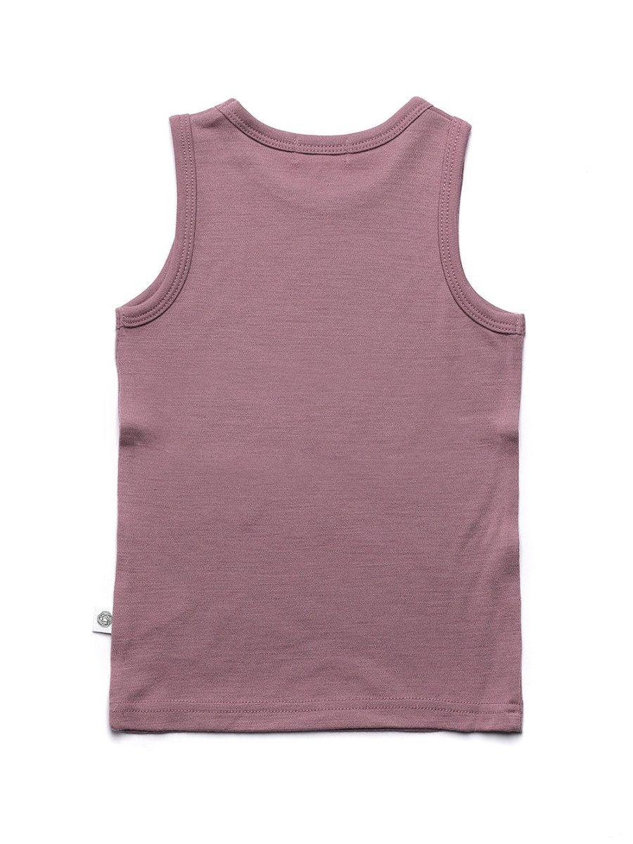 Wool Children's Shirt - Merino Wool - Grape Shake - Tiny Tugz™