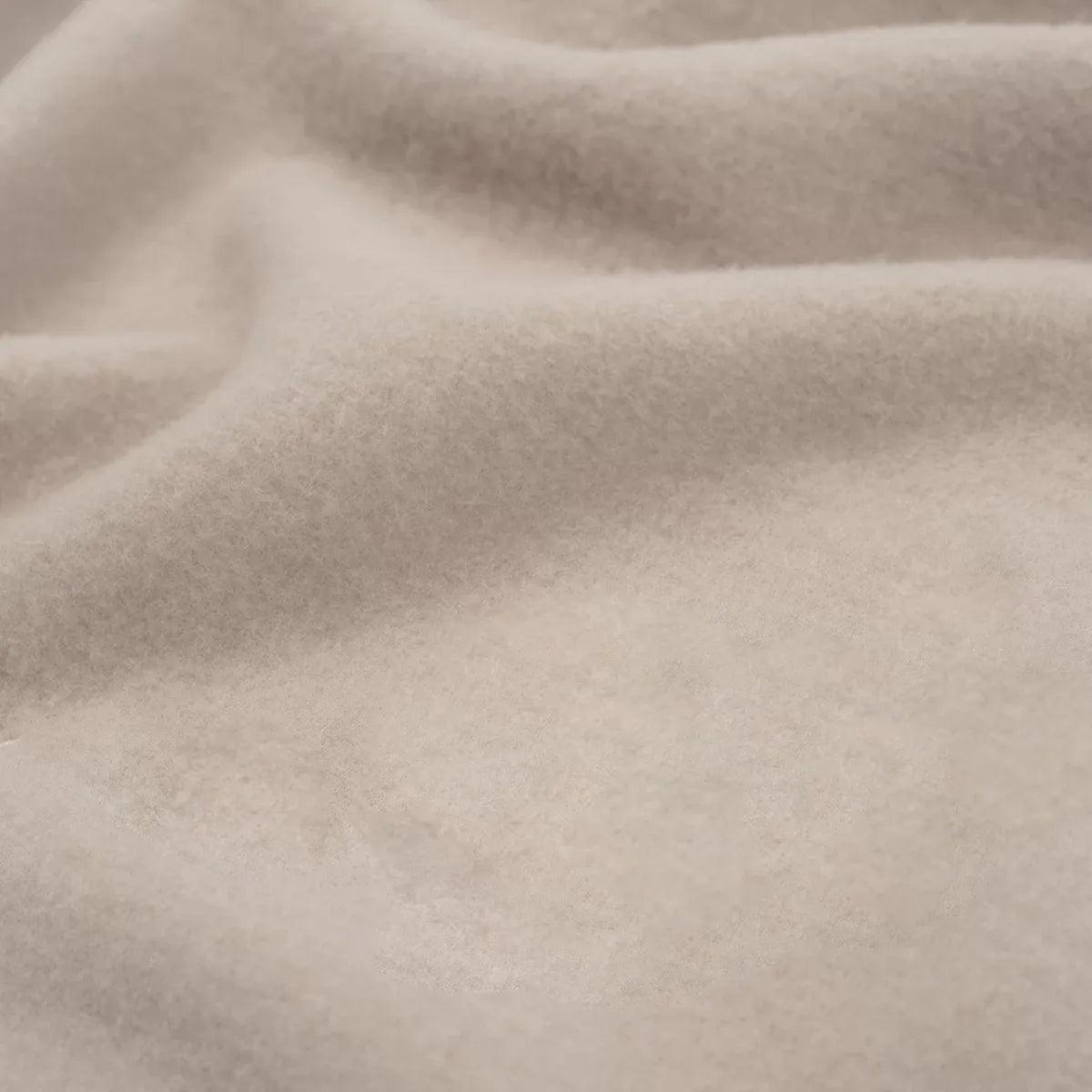 Wool Cradle Blanket, Fleece - 75cmx100cm - Merino Wool - Beige - Tiny Tugz™