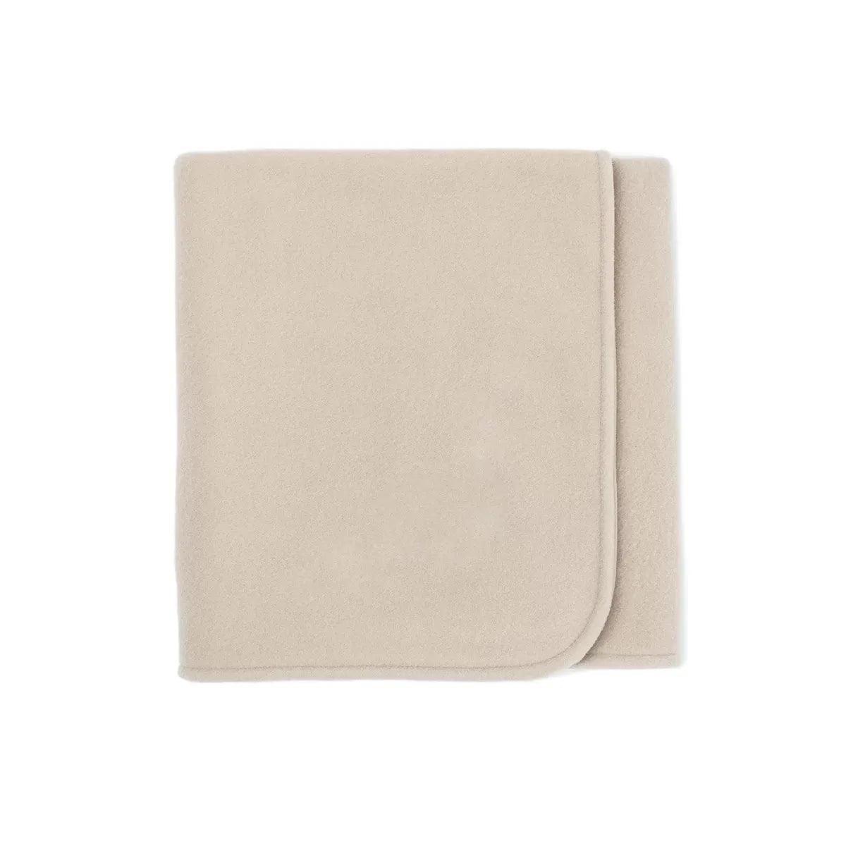Wool Cradle Blanket, Fleece - 75cmx100cm - Merino Wool - Beige - Tiny Tugz™