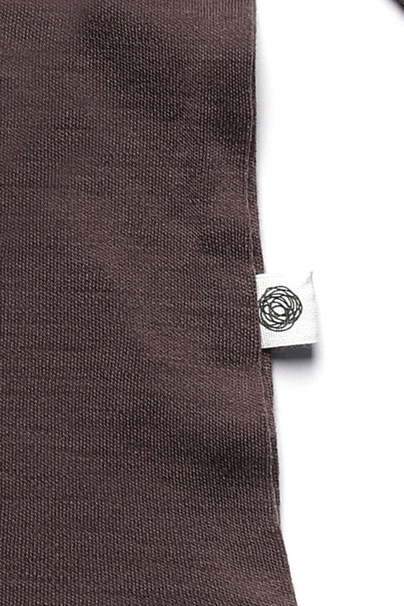 Wool Romper, Long Sleeve, Turtleneck - Merino Wool - Peppercorn - Tiny Tugz™