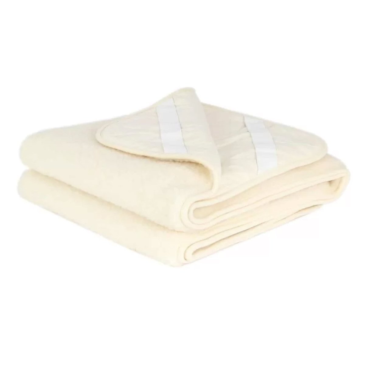 Wool Toddler Bed Underlay - Merino Wool - 70x160cm - Natural - Tiny Tugz™
