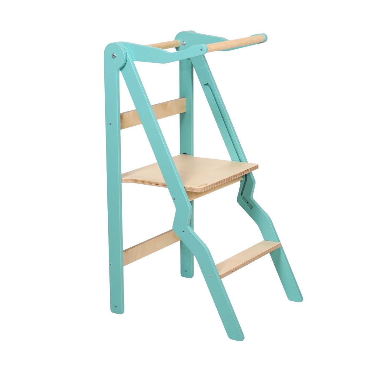 ZigZag™ Foldable Montessori Kitchen Tower for Toddlers (18M–6Y) - Tiny Tugz™