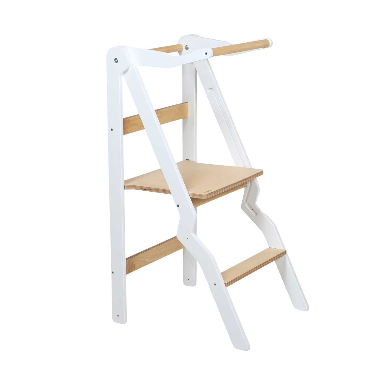 ZigZag™ Foldable Montessori Kitchen Tower for Toddlers (18M–6Y) - Tiny Tugz™
